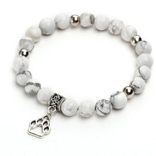 Load image into Gallery viewer, Tiger Eye Natural Stone Flower Beaded Bracelets