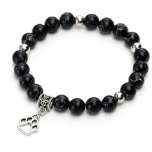 Load image into Gallery viewer, Tiger Eye Natural Stone Flower Beaded Bracelets