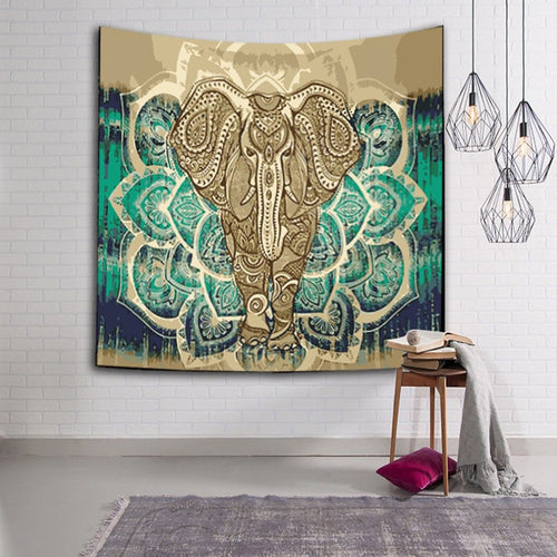 Indian Elephant Tapestry