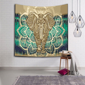 Indian Elephant Tapestry