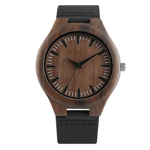 Elegant Bamboo Wristwatch