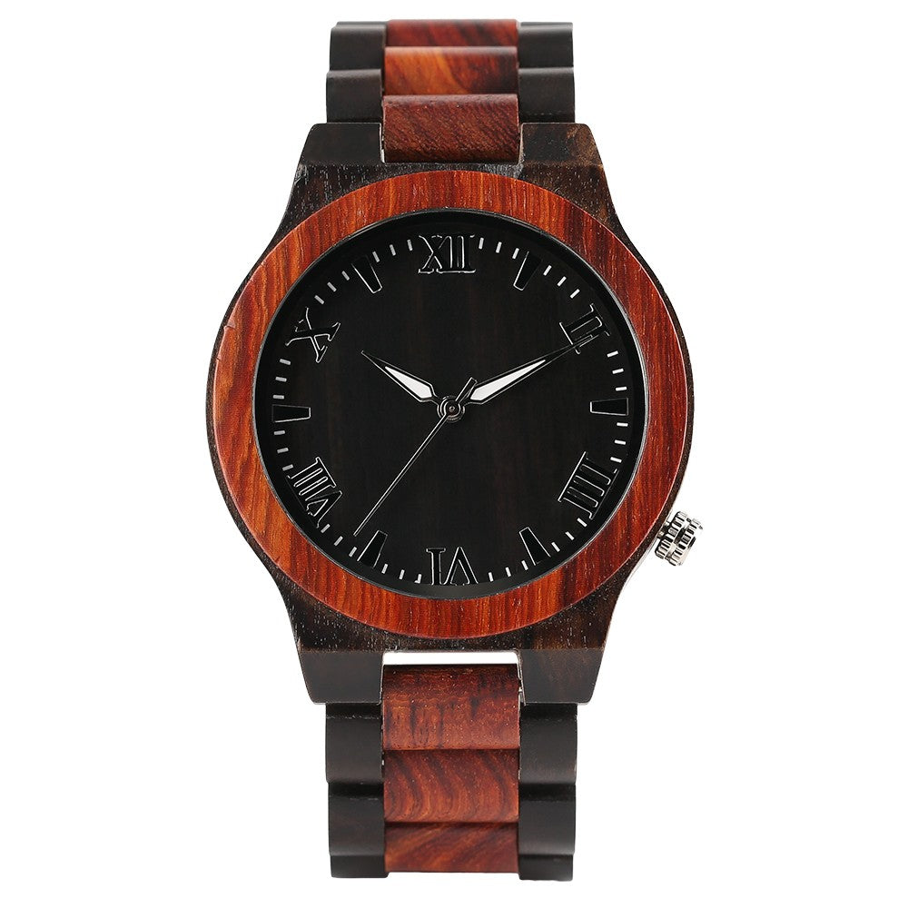 Men's Vintage Bamboo Wristwatch