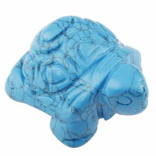 Load image into Gallery viewer, Tortoise Carved Gem Stone Healing Pocket Guardian