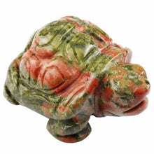 Load image into Gallery viewer, Tortoise Carved Gem Stone Healing Pocket Guardian