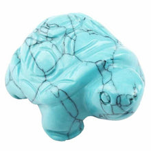Load image into Gallery viewer, Tortoise Carved Gem Stone Healing Pocket Guardian