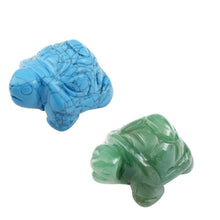 Load image into Gallery viewer, Tortoise Carved Gem Stone Healing Pocket Guardian