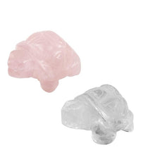 Load image into Gallery viewer, Tortoise Carved Gem Stone Healing Pocket Guardian