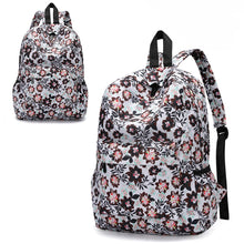 Load image into Gallery viewer, Floral Print Backpack