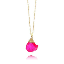 Load image into Gallery viewer, Natural Stone Pendant Necklace Multicolor Natural Original Stone Necklace Crystal Pendant Necklace
