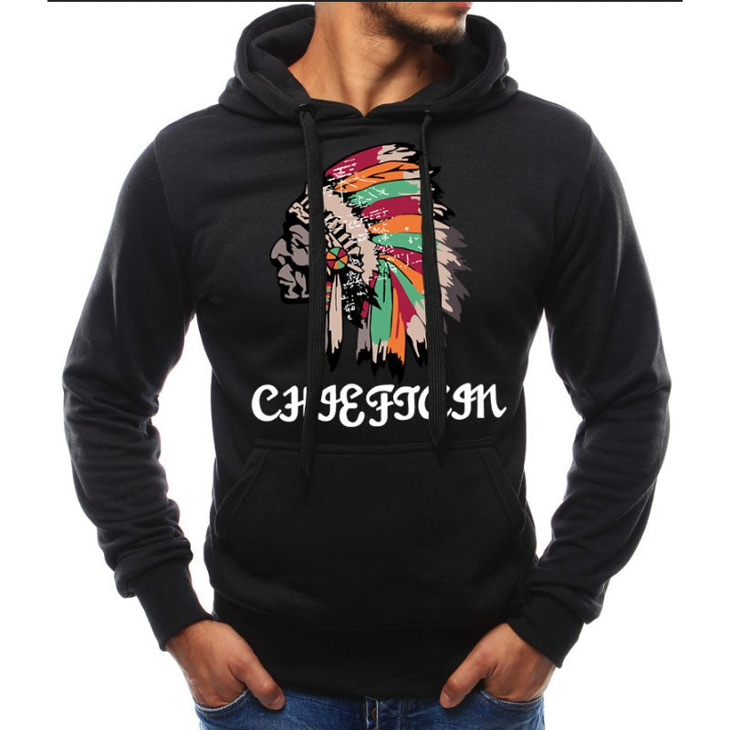 Native Pullover Print Hoodie