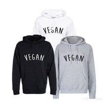 Load image into Gallery viewer, Women Vegan Sweatshirt Letters Print Long Sleeve Hoodies