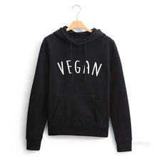 Load image into Gallery viewer, Women Vegan Sweatshirt Letters Print Long Sleeve Hoodies