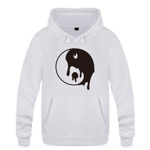 Load image into Gallery viewer, Yin-Yang Printed Hoodie Men Fleece Long Sleeve