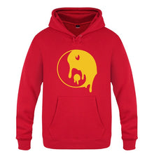 Load image into Gallery viewer, Yin-Yang Printed Hoodie Men Fleece Long Sleeve