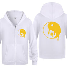 Load image into Gallery viewer, Zipper Hoodies Dripping Yin-Yang Fleece Long Sleeve