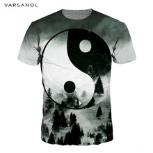 Load image into Gallery viewer, Yin-Yang Forrest Tees Short Sleeve
