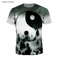 Load image into Gallery viewer, Yin-Yang Forrest Tees Short Sleeve