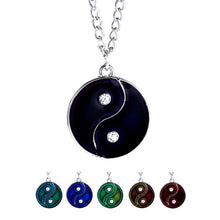 Load image into Gallery viewer, Tai chi Yin-Yang Crystal color change Pendants