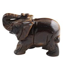 Load image into Gallery viewer, Elephant Carved Natural Stone Mini Statue Decor